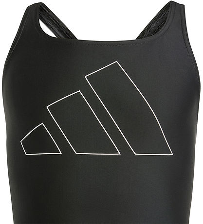 adidas Performance Badedragt - Big Bars - Sort m. Hvid