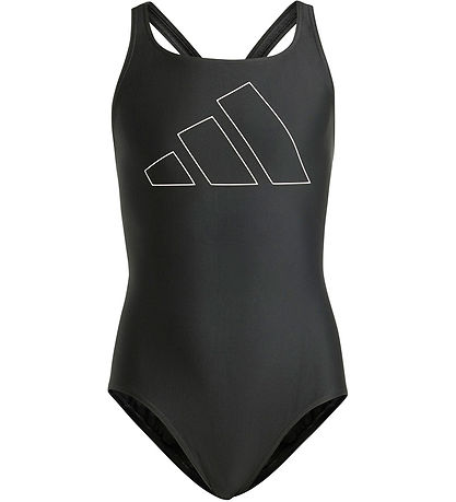 adidas Performance Badedragt - Big Bars - Sort m. Hvid adidas Performance Badedragt - Big Bars - Sort m. Hvid
