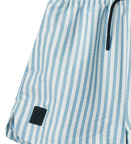 Liewood Badeshorts - Aiden - Y/D Stripe Riverside/Creme De La Cr
