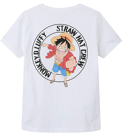 Name It T-shirt - NkmDio OnePiece - Bright White