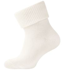 Melton Baby Socks - Off-White Melton Baby Socks - Off-White