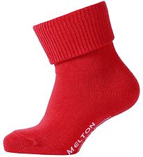 Melton Baby Socks - Red Melton Baby Socks - Red