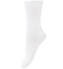 Melton Socks - White Melton Socks - White