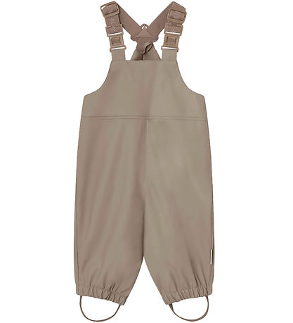 Mini A Ture Regntøj m. Seler - PU - MatWainis - Grey Brown