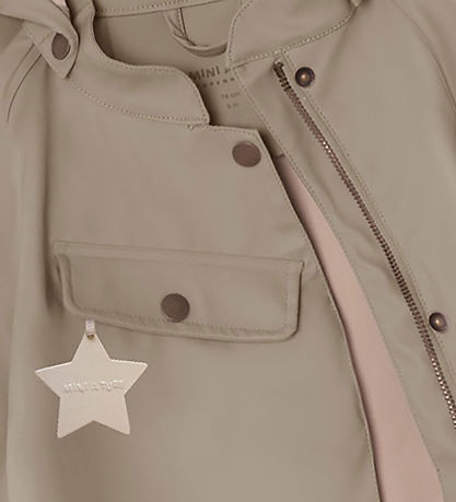 Mini A Ture Regntøj m. Seler - PU - MatWainis - Grey Brown