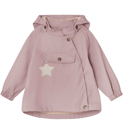 Mini A Ture Regntøj m. Seler - PU - MatWainis - Violet Ice