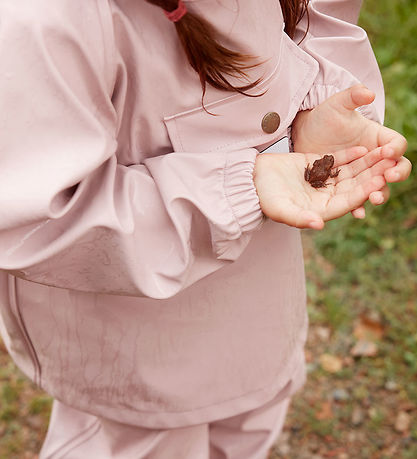 Mini A Ture Regntøj m. Seler - PU - MatWainis - Violet Ice