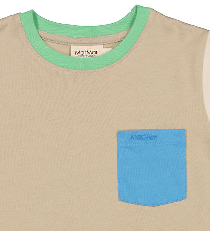 MarMar T-shirt - Tad - Colour Block Llama
