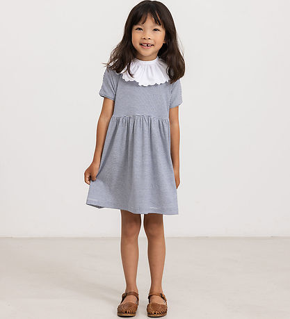 MarMar Kjole - Rib - Modal - Dioa - Blue Stripe MarMar Kjole - Rib - Modal - Dioa - Blue Stripe
