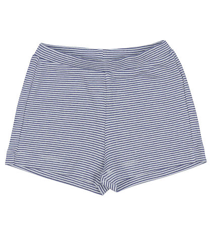 MarMar Shorts - Rib - Modal - Paulo - Blue Stripe MarMar Shorts - Rib - Modal - Paulo - Blue Stripe