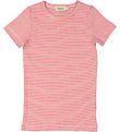MarMar T-shirt - Rib - Modal - Tago - Red Stripe MarMar T-shirt - Rib - Modal - Tago - Red Stripe