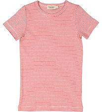 MarMar T-shirt - Rib - Modal - Tago - Red Stripe MarMar T-shirt - Rib - Modal - Tago - Red Stripe