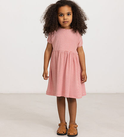 MarMar Kjole - Rib - Modal - Dioa - Red Stripe MarMar Kjole - Rib - Modal - Dioa - Red Stripe