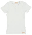 MarMar T-shirt - Rib - Modal - Mint Chalk MarMar T-shirt - Rib - Modal - Mint Chalk