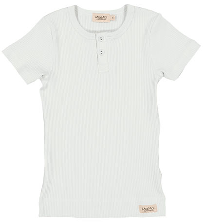 MarMar T-shirt - Rib - Modal - Mint Chalk MarMar T-shirt - Rib - Modal - Mint Chalk