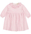 MarMar Kjole - Viskose - Diora Frill - Pink Leo MarMar Kjole - Viskose - Diora Frill - Pink Leo
