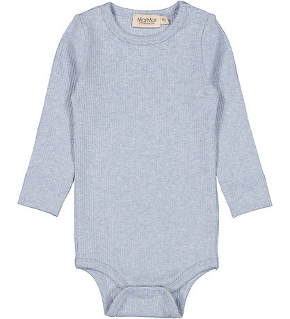 MarMar Body l/æ - Rib - Modal - Plain - Fresh Air Melange