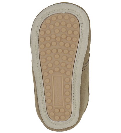 Pom Pom Skindfutter - Beginners Velcro Season - Khaki Suede Pom Pom Skindfutter - Beginners Velcro Season - Khaki Suede
