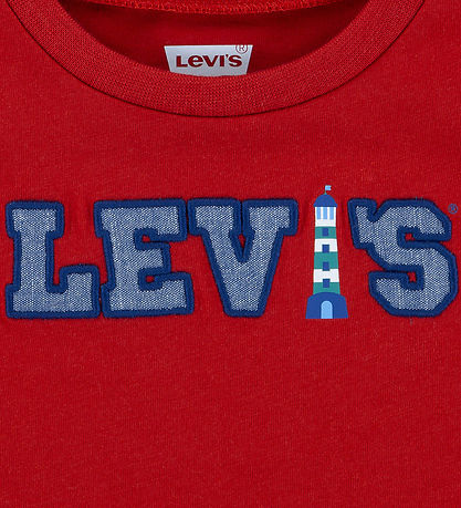 Levis T-shirt - Pompeian Red