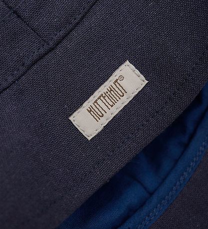 Huttelihut Bøllehat - Hør - UV20 - Navy Huttelihut Bøllehat - Hør - UV20 - Navy