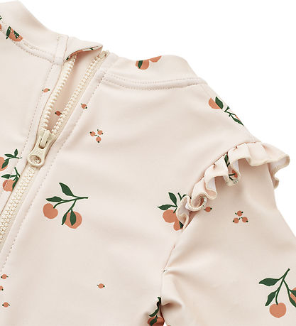 Liewood Swimsuit - Sille - Peach/Sea Shell