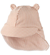 Liewood Badehat - Senia - UV40+ - Y/D Stripe Pale Tuscany/Creme Liewood Badehat - Senia - UV40+ - Y/D Stripe Pale Tuscany/Creme