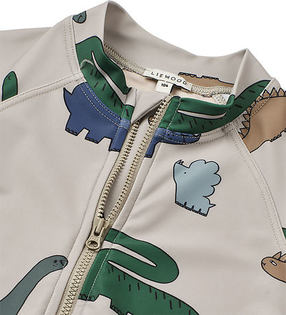 Liewood Badeheldragt - Max - Dinosaurs/Mist