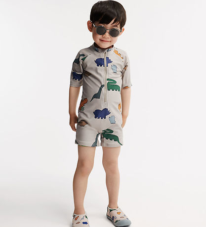 Liewood Badeheldragt - Max - Dinosaurs/Mist