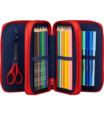 Ergobag Penalhus m. Indhold - Maxi - FireBear