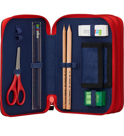 Ergobag Penalhus m. Indhold - Maxi - FireBear