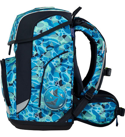 Ergobag Skoletaskesæt - Cubo - Ocean DiveBear Ergobag Skoletaskesæt - Cubo - Ocean DiveBear