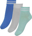 Melton Strømper - 3-pak - Sporty - Super Sonic Blue Melton Strømper - 3-pak - Sporty - Super Sonic Blue