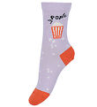 Melton Strømper - Popcorn - Cloud Lilac Melton Strømper - Popcorn - Cloud Lilac