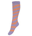 Melton Knæstrømper - Candy Stripe - Daybreak Melton Knæstrømper - Candy Stripe - Daybreak