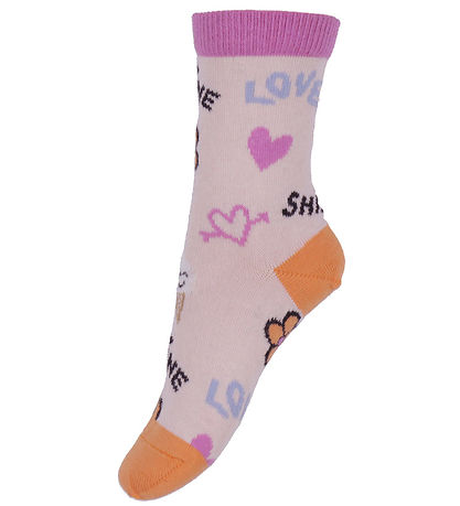 Melton Socks - Shine - Crystal Pink