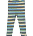 Petit Piao Leggings - Rib - Modal - Allure Blue Multi Stripe Petit Piao Leggings - Rib - Modal - Allure Blue Multi Stripe