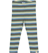 Petit Piao Leggings - Rib - Modal - Allure Blue Multi Stripe Petit Piao Leggings - Rib - Modal - Allure Blue Multi Stripe
