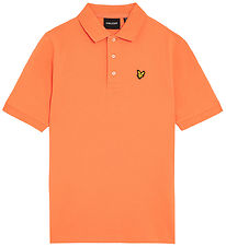 Lyle & Scott Polo - Piqué - Kinetic Orange Lyle & Scott Polo - Piqué - Kinetic Orange