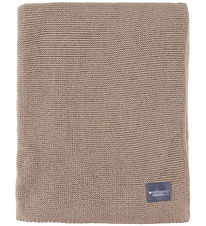 Nørgaard Madsens Plaid - Strik - 95x75 - Beige Nørgaard Madsens Plaid - Strik - 95x75 - Beige