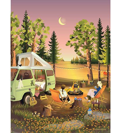 Vissevasse Plakat - 50x70 cm - Van Life