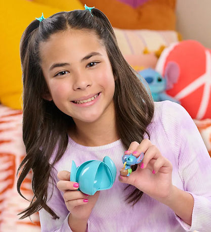 Disney Stitch Legetøj - Blind Capsule Food Figures - Assorteret