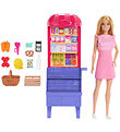 Barbie Dukke - 30 cm - Recipe For Friendship Malibu Shoppesæt Barbie Dukke - 30 cm - Recipe For Friendship Malibu Shoppesæt