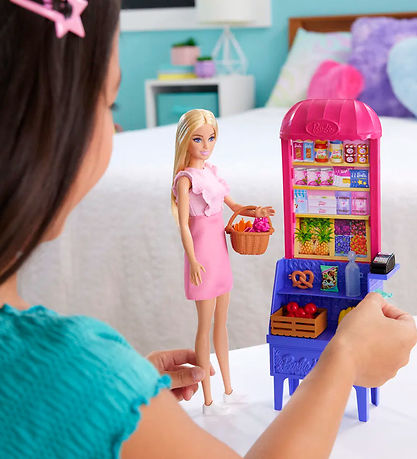 Barbie Dukke - 30 cm - Recipe For Friendship Malibu Shoppesæt Barbie Dukke - 30 cm - Recipe For Friendship Malibu Shoppesæt