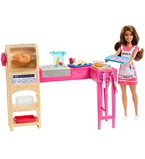 Barbie Dukkesæt - 30 cm - Recipe For Friendship Teresa's Køkken Barbie Dukkesæt - 30 cm - Recipe For Friendship Teresa's Køkken