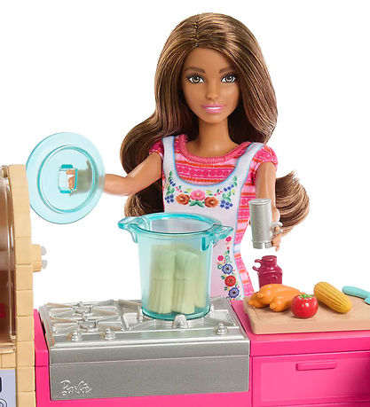 Barbie Dukkesæt - 30 cm - Recipe For Friendship Teresa's Køkken Barbie Dukkesæt - 30 cm - Recipe For Friendship Teresa's Køkken