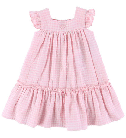 Emporio Armani Kjole - Pink Vichy