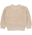 Copenhagen Colors Bluse - Strik - Beige Copenhagen Colors Bluse - Strik - Beige