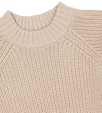 Copenhagen Colors Bluse - Strik - Beige Copenhagen Colors Bluse - Strik - Beige