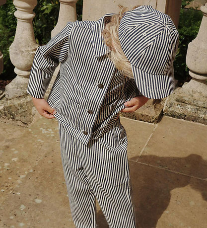 Konges Sløjd Bukser - Fender - Denim - Naval Stripe Konges Sløjd Bukser - Fender - Denim - Naval Stripe