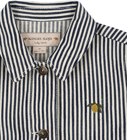 Konges Sløjd Denimskjorte - Fender - Naval Stripe
